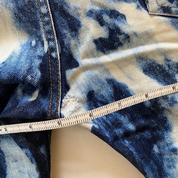 AUTHENTIC Alexander McQueen MCQ ACID WASHED DEMIN JEANS 31 - Picture 13 of 16